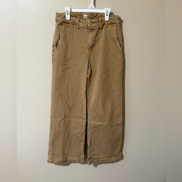 Kut from the Kloth Pants - KUT from the Kloth Meg High Rise Wide Leg Khaki Jeans size 4